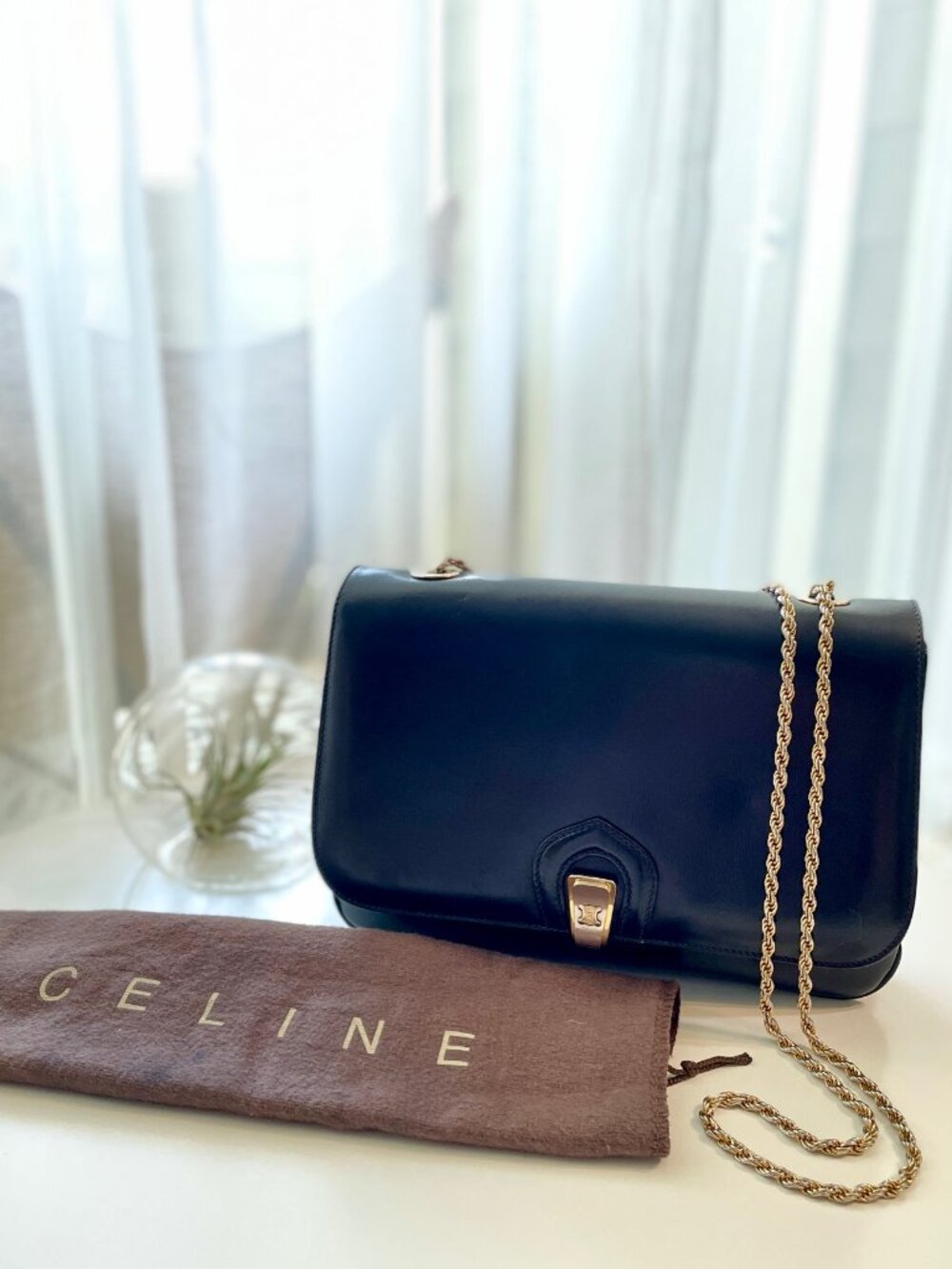 Vintage Celine Triomphe crosbody bag
